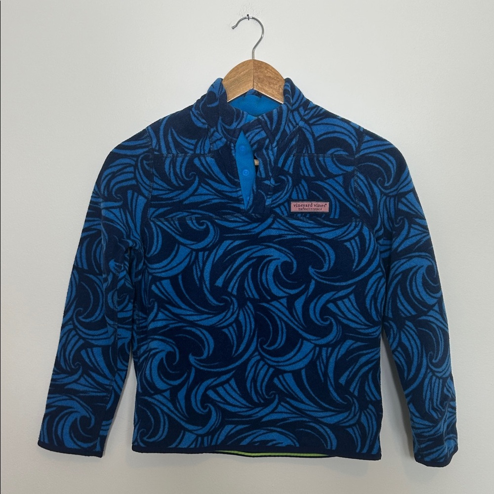 Vineyard Vines Boys‎ Fleece Shep Shirt Size Small 8 10